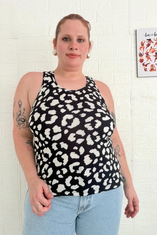 MUSCULOSA DEPORTIVA ANIMAL TALLE ESPECIAL